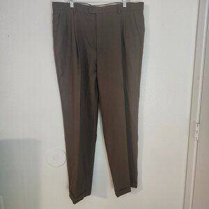 Pronto Uomo Men’s Size 39 100% Wool Suit Pants — Dress Trousers